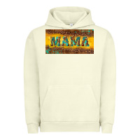 Pigment Pistachio Mama with gemstone Urban Hoodie - RanaPortraitStore