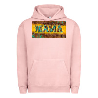 Pigment Salmon Mama with gemstone Urban Hoodie - RanaPortraitStore
