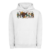 Pigment Lunar Rock Mama with highland cow Urban Hoodie - RanaPortraitStore