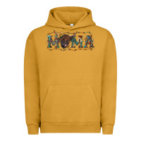 Pigment Peanut Butter Mama with highland cow Urban Hoodie - RanaPortraitStore