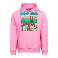 Fuchsia Pink upper class trailer trash Urban Hoodie - texasbilliewilder