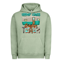 Pigment Oil Green upper class trailer trash Urban Hoodie - texasbilliewilder