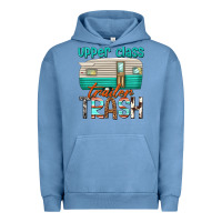Pigment Pebble Blue upper class trailer trash Urban Hoodie - texasbilliewilder