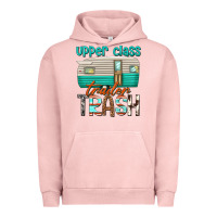 Pigment Salmon upper class trailer trash Urban Hoodie - texasbilliewilder