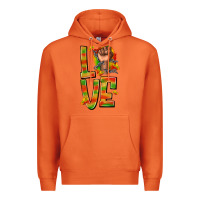 Carrot love juneteenth with fist Premium Hoodie - texasbilliewilder