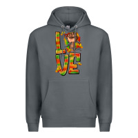 Rock love juneteenth with fist Premium Hoodie - texasbilliewilder