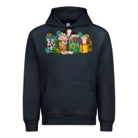 Navy western cow coffee cup Urban Hoodie - texasbilliewilder