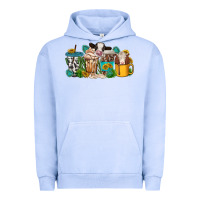 Pigment Grape Ice western cow coffee cup Urban Hoodie - texasbilliewilder