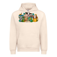 Sandshell western cow coffee cup Urban Hoodie - texasbilliewilder