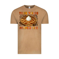 Thick Thighs Pumpkin Pies Vintage Tee | Teevron