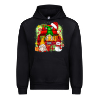 Black christmas gnome truck Urban Hoodie - Zillion Design Studio