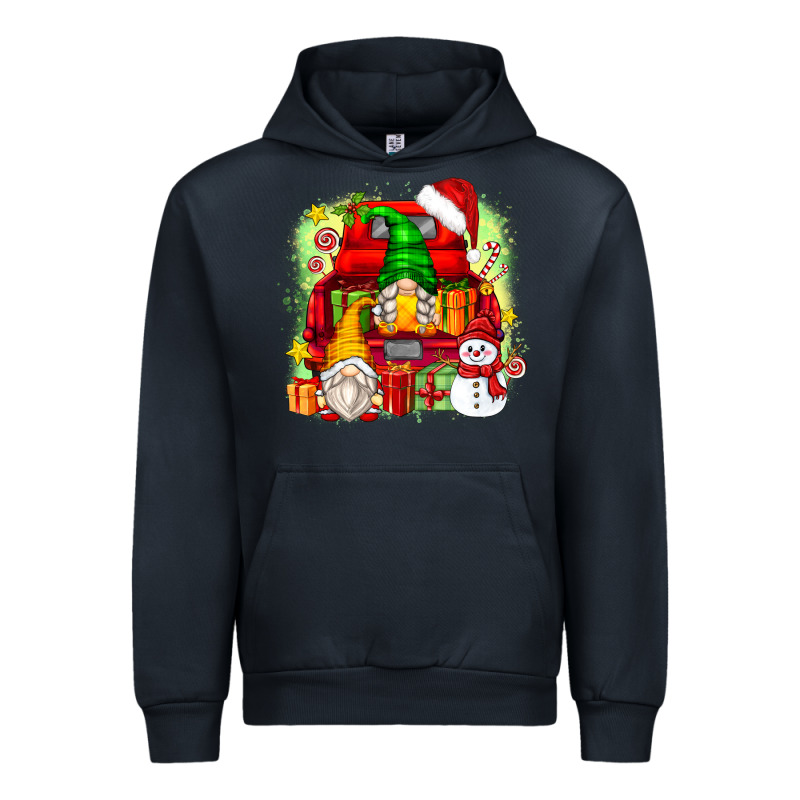 Christmas Gnome Truck Urban Hoodie by Zillion Design Studio | Teevron