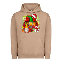Pigment Burro christmas gnome truck Urban Hoodie - Zillion Design Studio