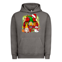 Pigment Tornado christmas gnome truck Urban Hoodie - Zillion Design Studio