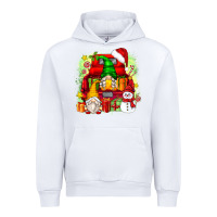 White christmas gnome truck Urban Hoodie - Zillion Design Studio