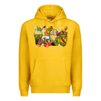 Lemon lunch lady coffee cups Premium Hoodie - Zillion Design Studio