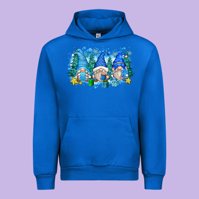Snowman Gnome Urban Hoodie Designed By Zillion Design Studio