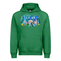 Emerald snowman gnome Urban Hoodie - Zillion Design Studio