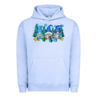 Pigment Grape Ice snowman gnome Urban Hoodie - Zillion Design Studio