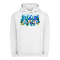 Pigment Lunar Rock snowman gnome Urban Hoodie - Zillion Design Studio
