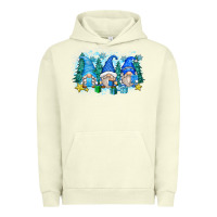 Pigment Pistachio snowman gnome Urban Hoodie - Zillion Design Studio