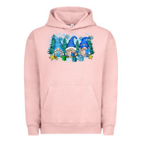 Pigment Salmon snowman gnome Urban Hoodie - Zillion Design Studio