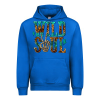 Cobalt wild soul with skeleton hand Urban Hoodie - texasbilliewilder