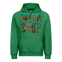 Emerald wild soul with skeleton hand Urban Hoodie - texasbilliewilder