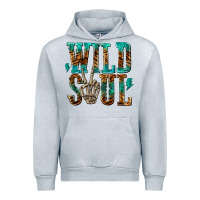 Wild Soul With Skeleton Hand Urban Hoodie | Teevron