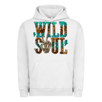 Pigment Lunar Rock wild soul with skeleton hand Urban Hoodie - texasbilliewilder