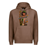 Chestnut love melanin Premium Hoodie - texasbilliewilder