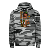 Slate Camo love melanin Premium Hoodie - texasbilliewilder