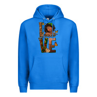 True Royal love melanin Premium Hoodie - texasbilliewilder