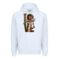 White love melanin Premium Hoodie - texasbilliewilder