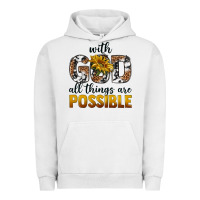 Pigment Lunar Rock with god al things ara possible Urban Hoodie - texasbilliewilder