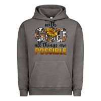Pigment Tornado with god al things ara possible Urban Hoodie - texasbilliewilder