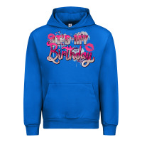 Cobalt pink it's my birthday Urban Hoodie - Zillion Design Studio