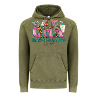 Vintage Olive qma qualified medical aide Vintage Hoodie - AdoDesignShop