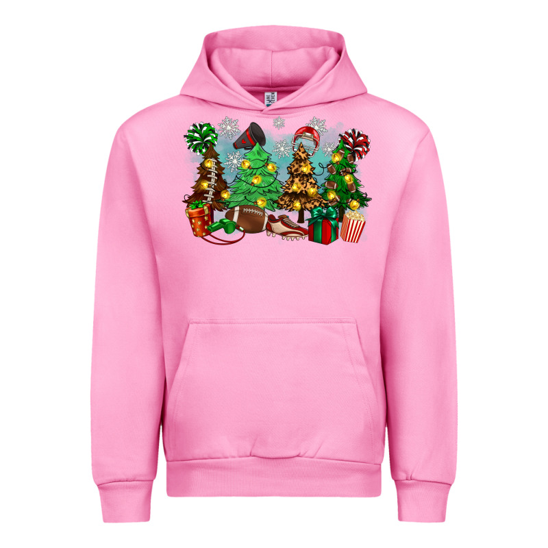 Christmas Trees With Football Urban Hoodie by Zillion Design Studio | Teevron