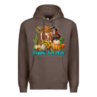 Coffee Happy Fall Y'all Longhorn Cow Premium Hoodie - RanaPortraitStore
