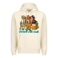 Tofu Happy Fall Y'all Longhorn Cow Premium Hoodie - RanaPortraitStore