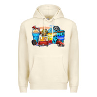 Sandshell truck coffee cups Premium Hoodie - Zillion Design Studio