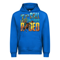 Cobalt and they call the thing rodeo Urban Hoodie - texasbilliewilder