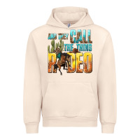 Sandshell and they call the thing rodeo Urban Hoodie - texasbilliewilder