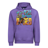 Tulip and they call the thing rodeo Urban Hoodie - texasbilliewilder