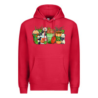 Cardinal panda coffee cups Premium Hoodie - Zillion Design Studio