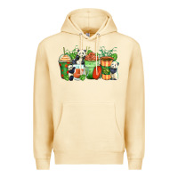 Pina Colada panda coffee cups Premium Hoodie - Zillion Design Studio