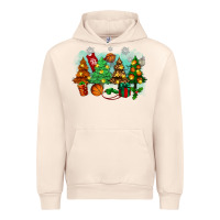 Sandshell christmas trees with basketball Urban Hoodie - Zillion Design Studio