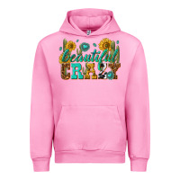 Fuchsia Pink beautiful crazy Urban Hoodie - texasbilliewilder
