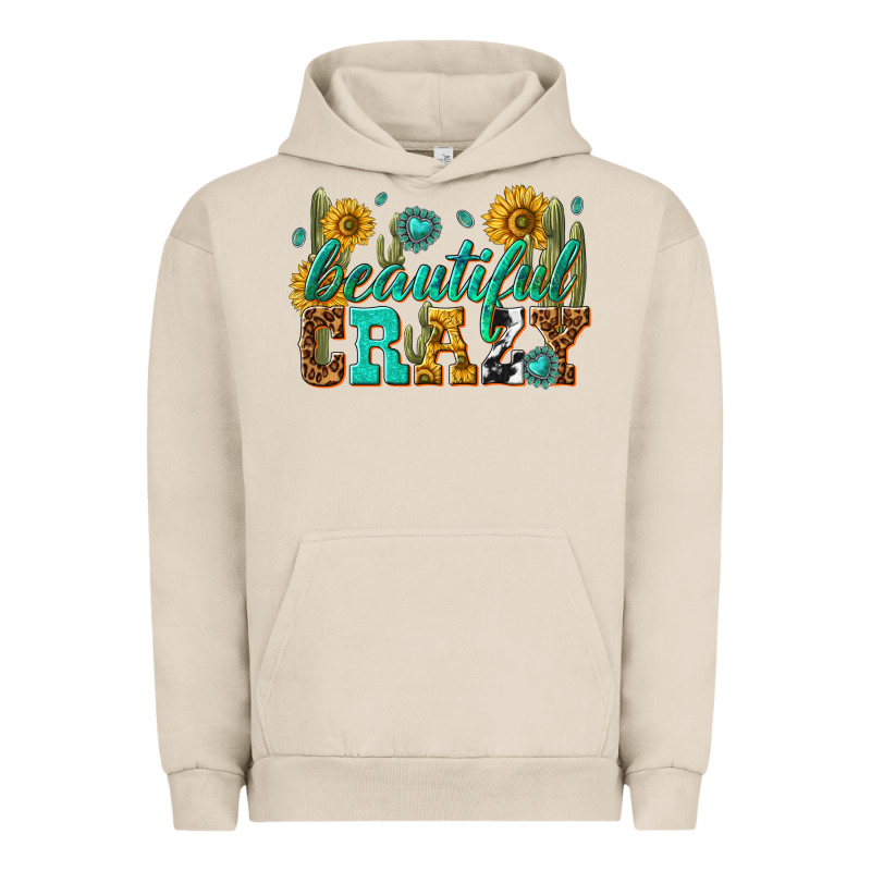 Beautiful Crazy Urban Hoodie by texasbilliewilder | Teevron